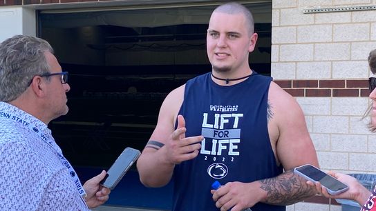 Tengwall 'very confident' Penn State's offensive line will step up taken in University Park, Pa. (Penn State)